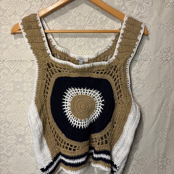 ICHI Tops - ICHI Knit Boho tank top
